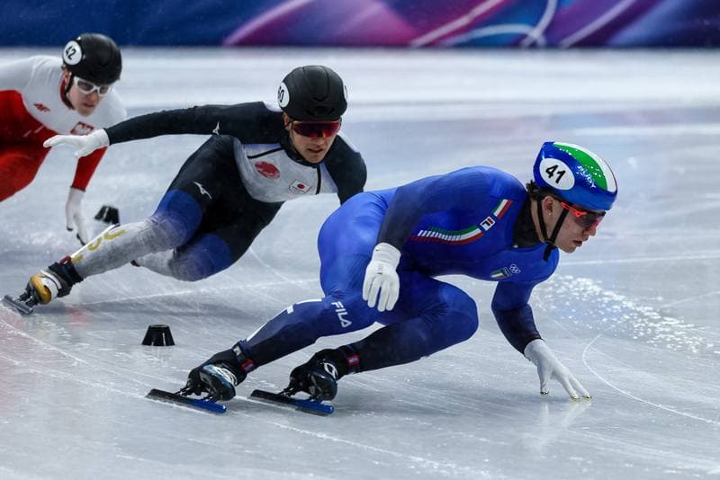 Short Track Speed Skating. Olympic Winter Games Milano-Cortina 2026. Men's 500m Finals. 18.02.2026
