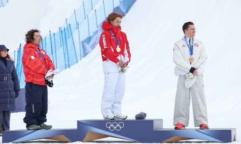 Snowboard. Olympic Winter Games Milano-Cortina 2026. Men's Slopestyle Finals. 18.02.2026
