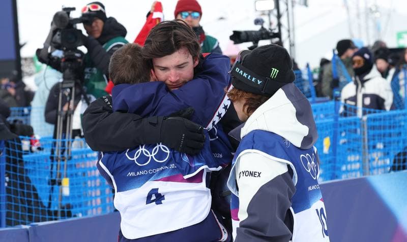 Snowboard. Olympic Winter Games Milano-Cortina 2026. Men's Slopestyle Finals. 18.02.2026