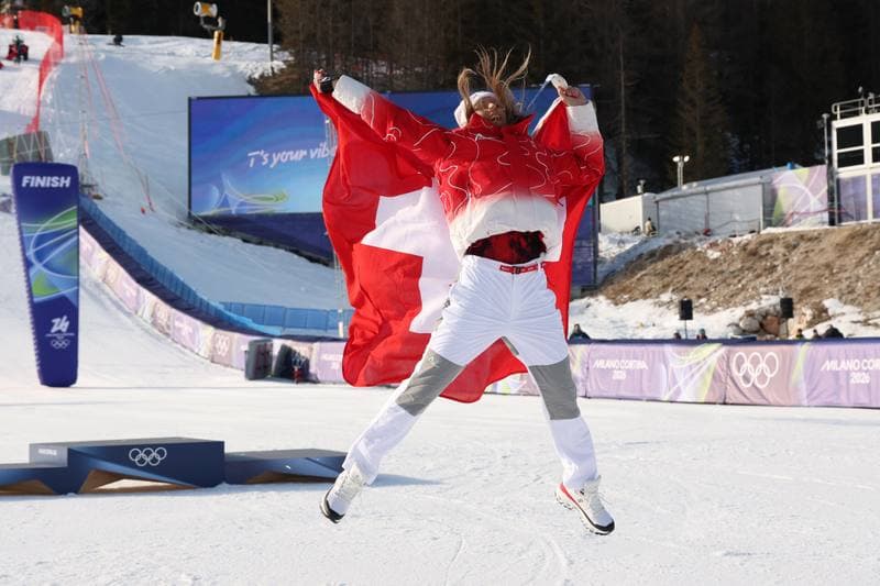 Alpine Skiing. Olympic Winter Games Milano-Cortina 2026. Run 2. 18.02.2026