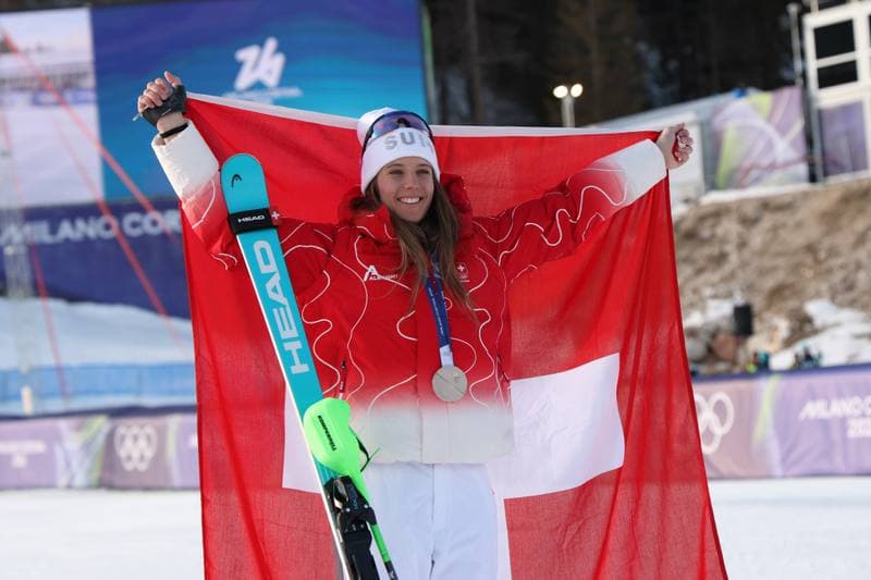 Alpine Skiing. Olympic Winter Games Milano-Cortina 2026. Run 2. 18.02.2026