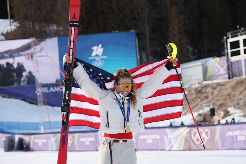 Alpine Skiing. Olympic Winter Games Milano-Cortina 2026. Run 2. 18.02.2026