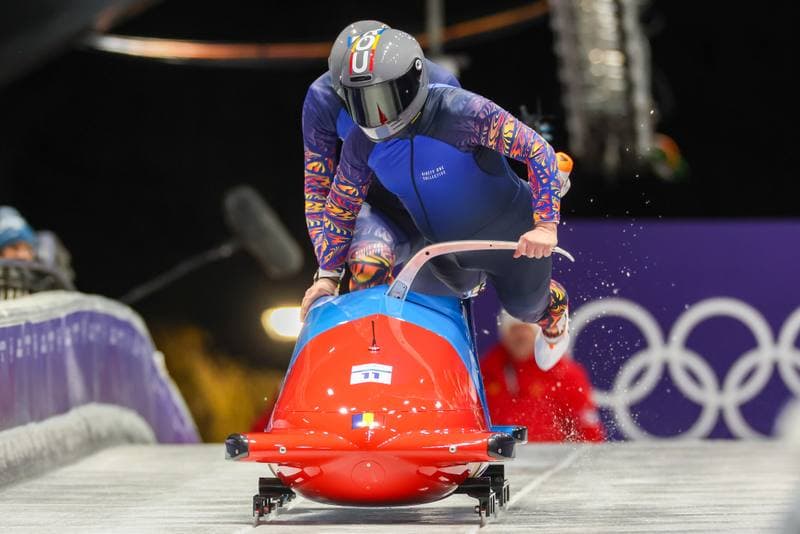 Bobsleigh. Olympic Winter Games Milano-Cortina 2026. Gold Medal Ceremony. 17.02.2026