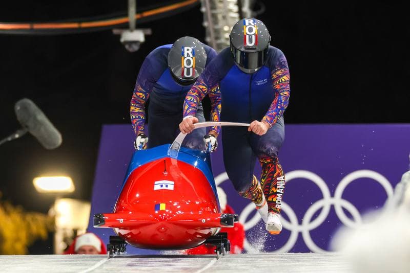 Bobsleigh. Olympic Winter Games Milano-Cortina 2026. Gold Medal Ceremony. 17.02.2026