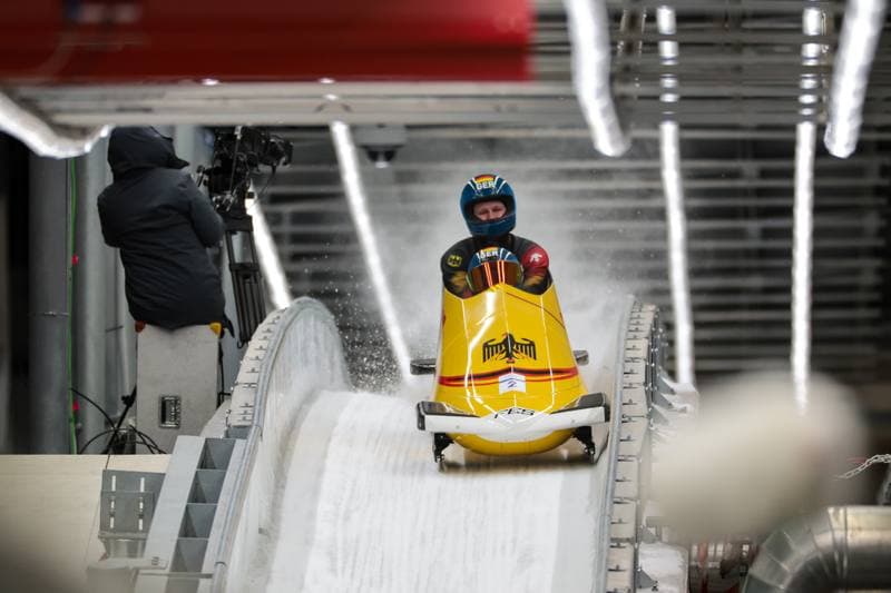 Bobsleigh. Olympic Winter Games Milano-Cortina 2026. Gold Medal Ceremony. 17.02.2026