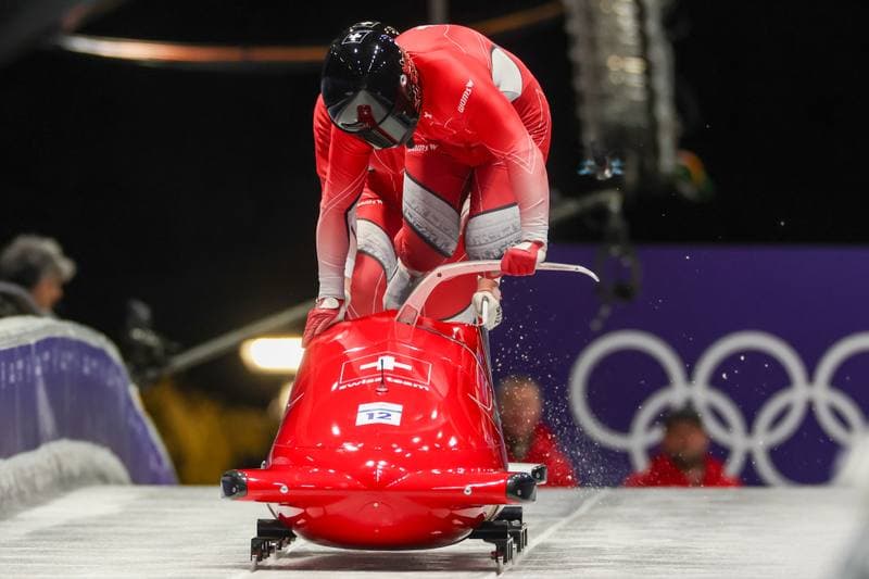 Bobsleigh. Olympic Winter Games Milano-Cortina 2026. Gold Medal Ceremony. 17.02.2026