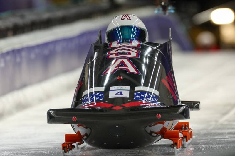 Bobsleigh. Olympic Winter Games Milano-Cortina 2026. Gold Medal Ceremony. 17.02.2026