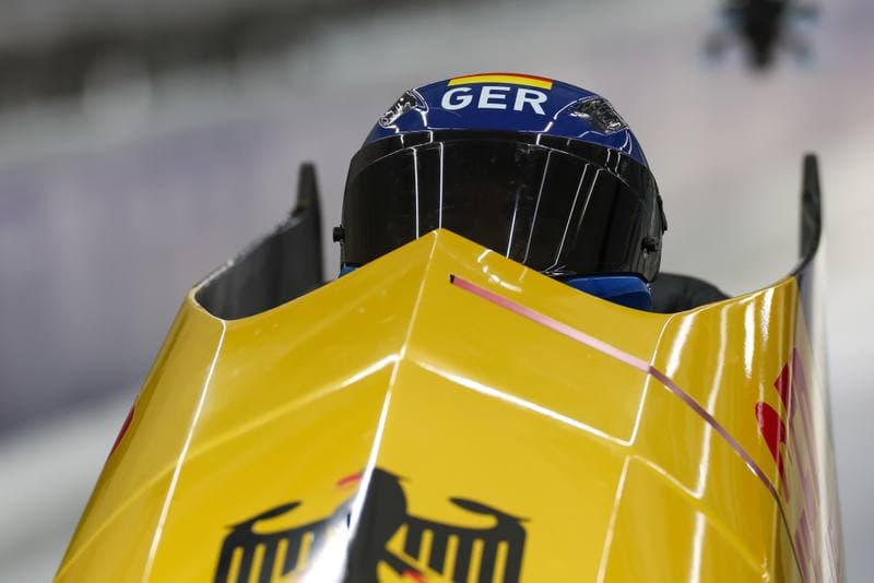 Bobsleigh. Olympic Winter Games Milano-Cortina 2026. Gold Medal Ceremony. 17.02.2026