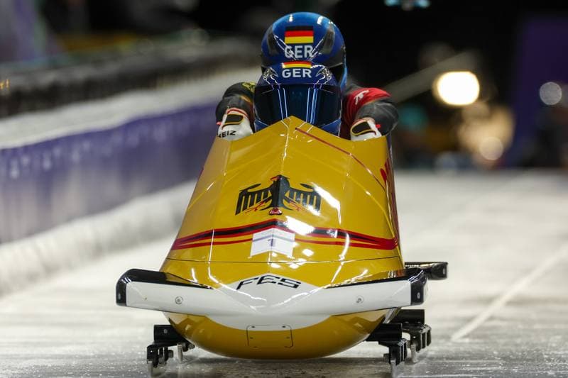 Bobsleigh. Olympic Winter Games Milano-Cortina 2026. Gold Medal Ceremony. 17.02.2026