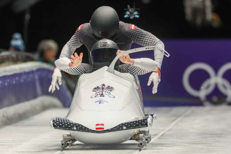 Bobsleigh. Olympic Winter Games Milano-Cortina 2026. Gold Medal Ceremony. 17.02.2026
