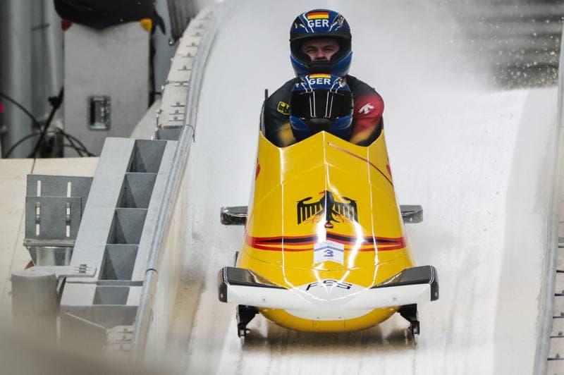 Bobsleigh. Olympic Winter Games Milano-Cortina 2026. Gold Medal Ceremony. 17.02.2026