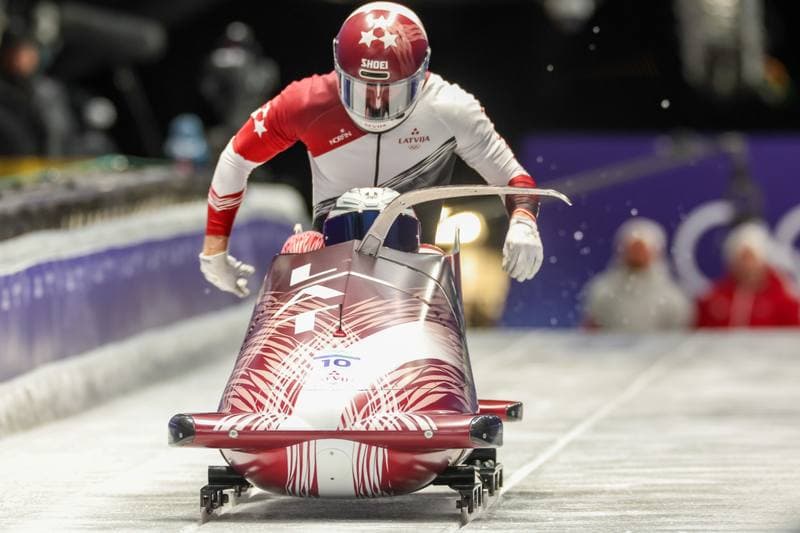 Bobsleigh. Olympic Winter Games Milano-Cortina 2026. Gold Medal Ceremony. 17.02.2026