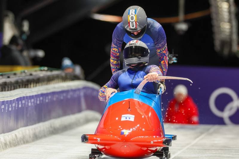 Bobsleigh. Olympic Winter Games Milano-Cortina 2026. Gold Medal Ceremony. 17.02.2026
