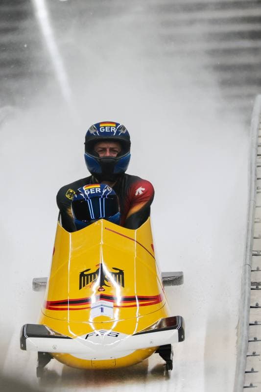 Bobsleigh. Olympic Winter Games Milano-Cortina 2026. Gold Medal Ceremony. 17.02.2026