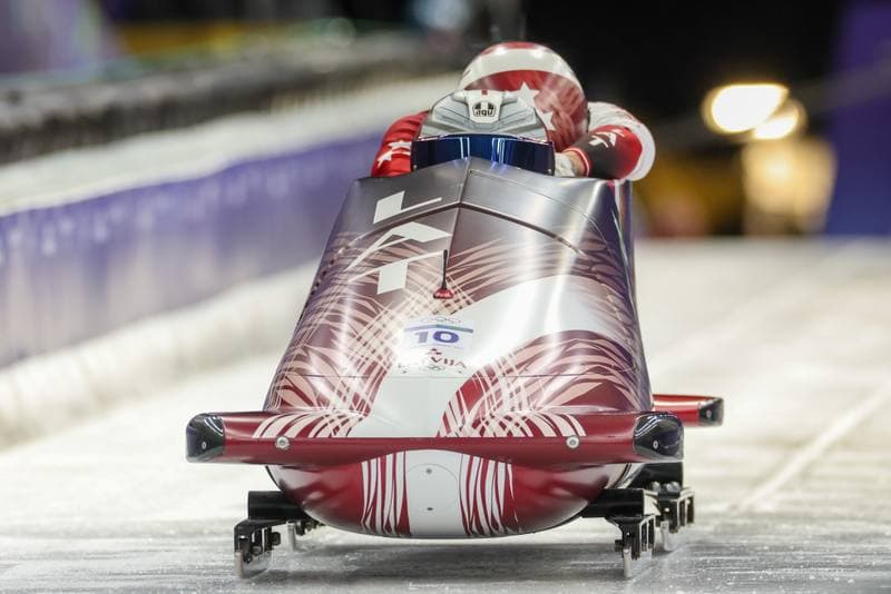 Bobsleigh. Olympic Winter Games Milano-Cortina 2026. Gold Medal Ceremony. 17.02.2026