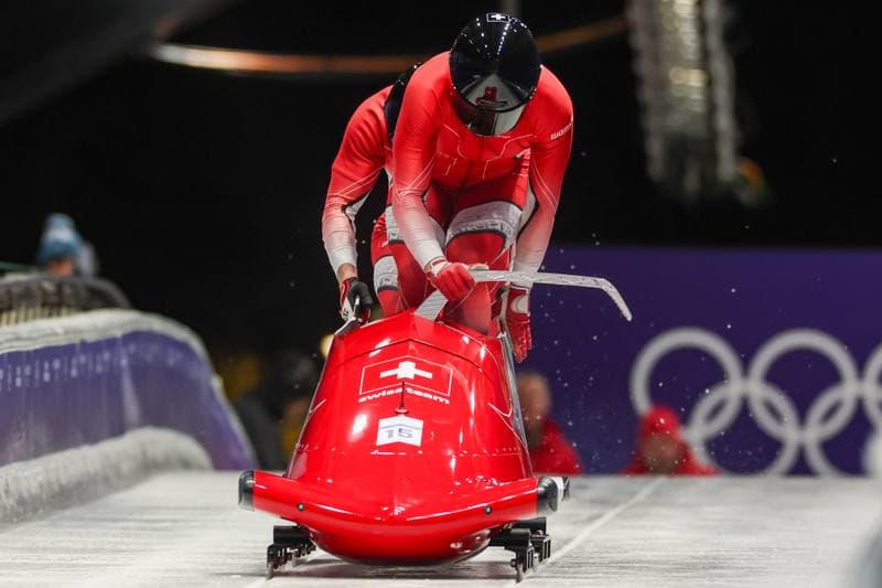 Bobsleigh. Olympic Winter Games Milano-Cortina 2026. Gold Medal Ceremony. 17.02.2026