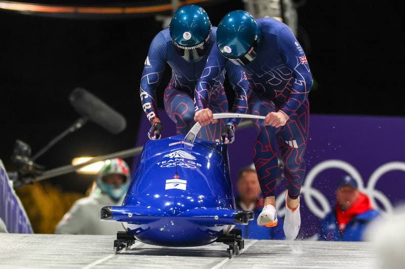Bobsleigh. Olympic Winter Games Milano-Cortina 2026. Gold Medal Ceremony. 17.02.2026