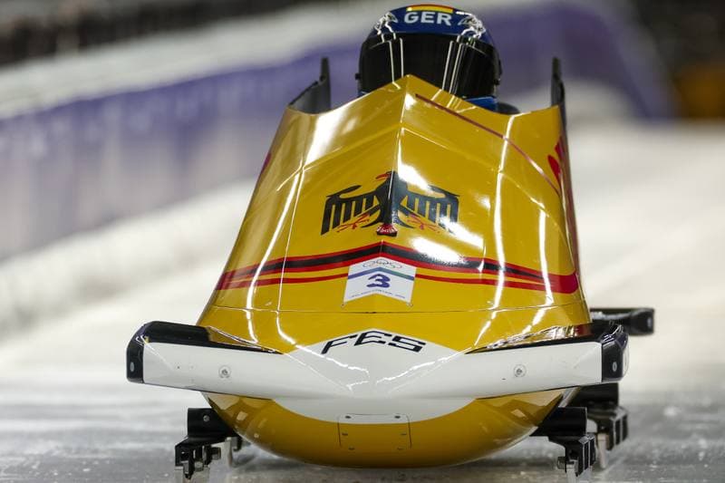 Bobsleigh. Olympic Winter Games Milano-Cortina 2026. Gold Medal Ceremony. 17.02.2026