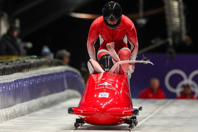 Bobsleigh. Olympic Winter Games Milano-Cortina 2026. Gold Medal Ceremony. 17.02.2026