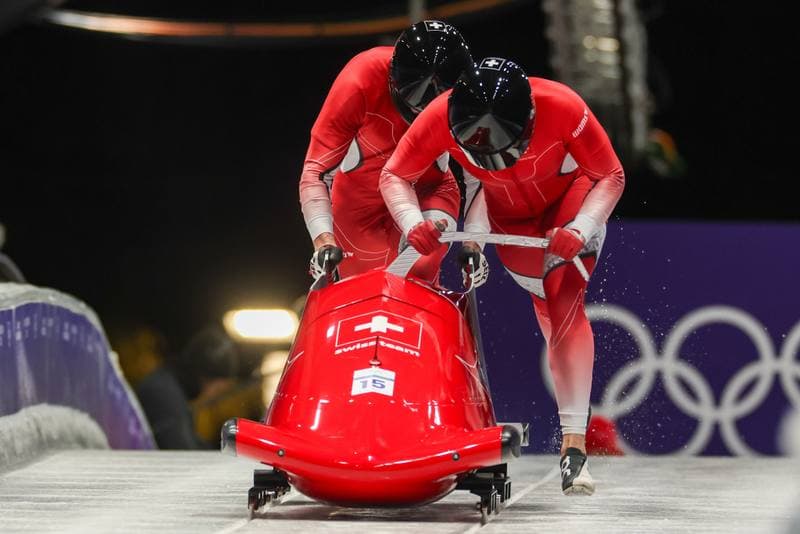 Bobsleigh. Olympic Winter Games Milano-Cortina 2026. Gold Medal Ceremony. 17.02.2026