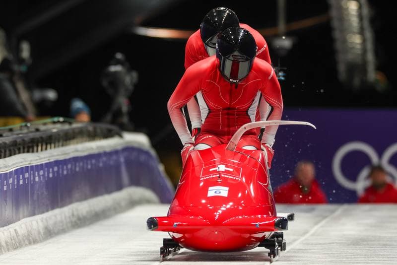 Bobsleigh. Olympic Winter Games Milano-Cortina 2026. Gold Medal Ceremony. 17.02.2026