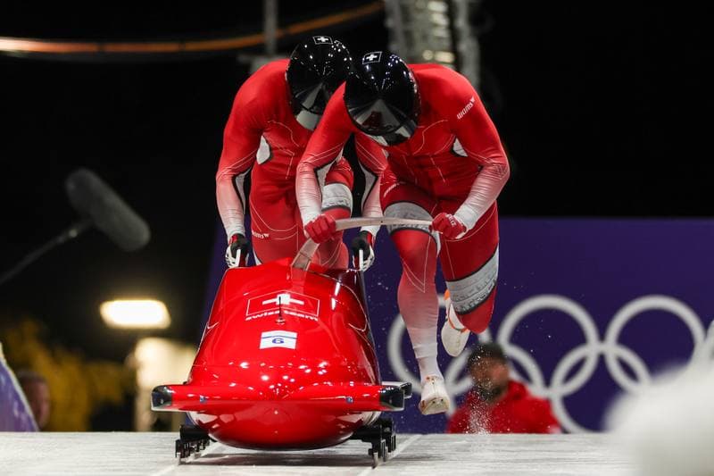 Bobsleigh. Olympic Winter Games Milano-Cortina 2026. Gold Medal Ceremony. 17.02.2026