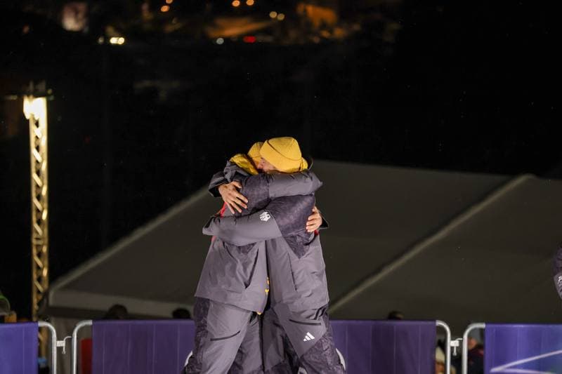Bobsleigh. Olympic Winter Games Milano-Cortina 2026. Gold Medal Ceremony. 17.02.2026