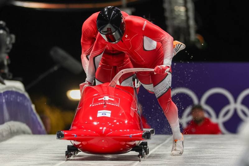 Bobsleigh. Olympic Winter Games Milano-Cortina 2026. Gold Medal Ceremony. 17.02.2026