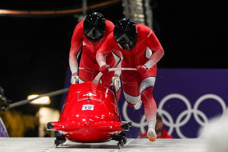 Bobsleigh. Olympic Winter Games Milano-Cortina 2026. Gold Medal Ceremony. 17.02.2026