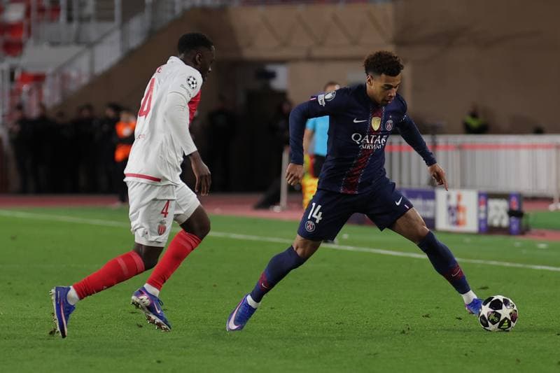 Football. UEFA Champions League. AS Monaco - Paris Saint-Germain. 17.02.2026