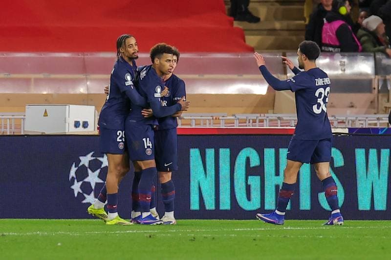Football. UEFA Champions League. AS Monaco - Paris Saint-Germain. 17.02.2026