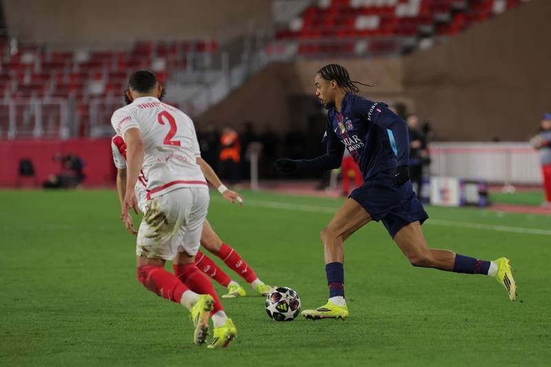 Football. UEFA Champions League. AS Monaco - Paris Saint-Germain. 17.02.2026
