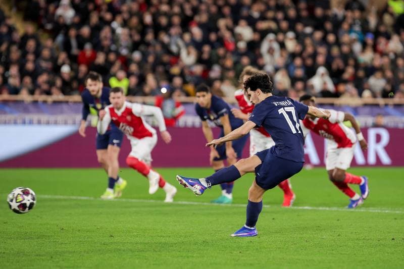 Football. UEFA Champions League. AS Monaco - Paris Saint-Germain. 17.02.2026