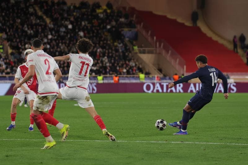 Football. UEFA Champions League. AS Monaco - Paris Saint-Germain. 17.02.2026