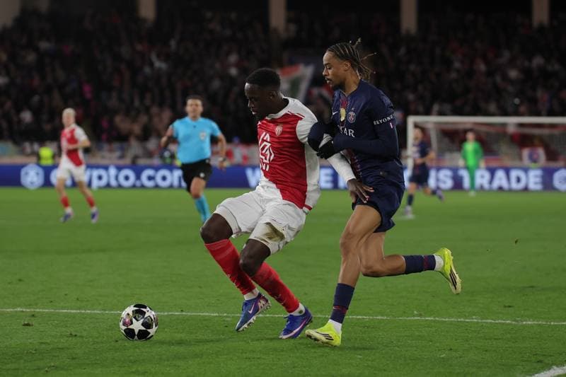 Football. UEFA Champions League. AS Monaco - Paris Saint-Germain. 17.02.2026