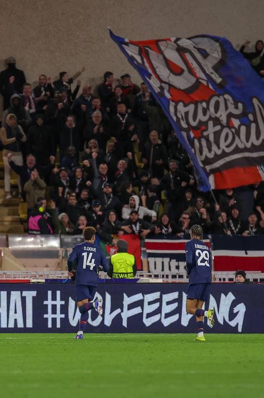 Football. UEFA Champions League. AS Monaco - Paris Saint-Germain. 17.02.2026
