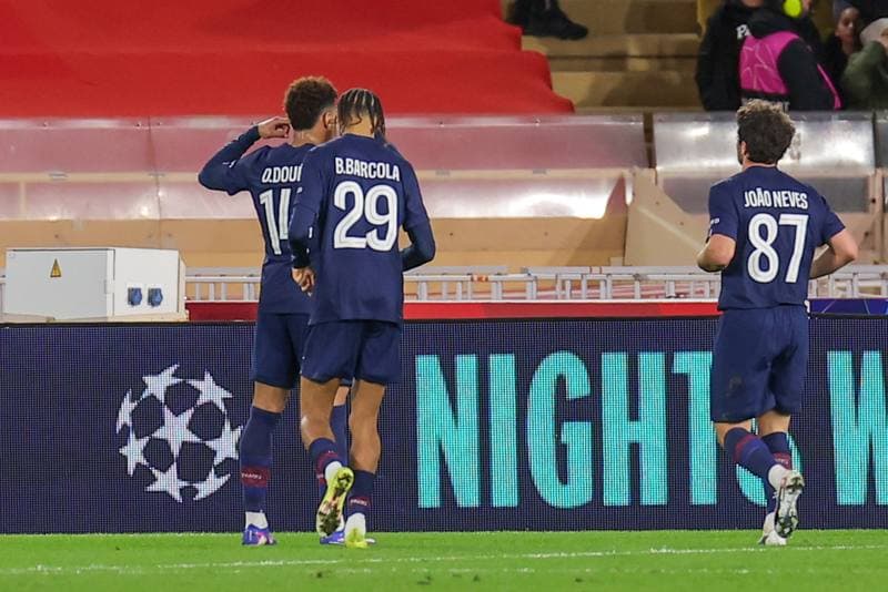 Football. UEFA Champions League. AS Monaco - Paris Saint-Germain. 17.02.2026