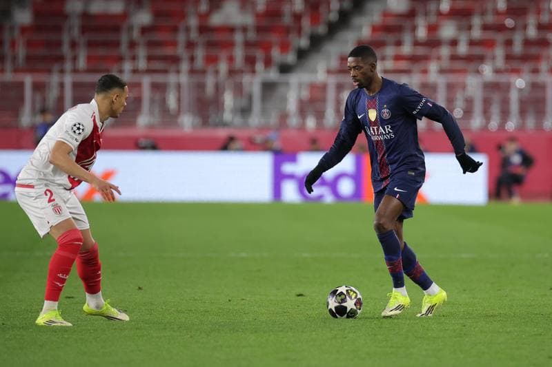 Football. UEFA Champions League. AS Monaco - Paris Saint-Germain. 17.02.2026