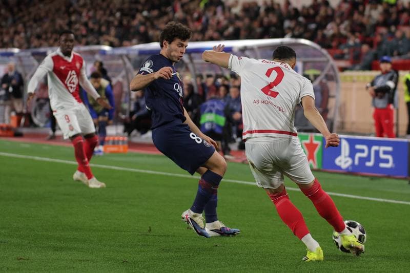 Football. UEFA Champions League. AS Monaco - Paris Saint-Germain. 17.02.2026