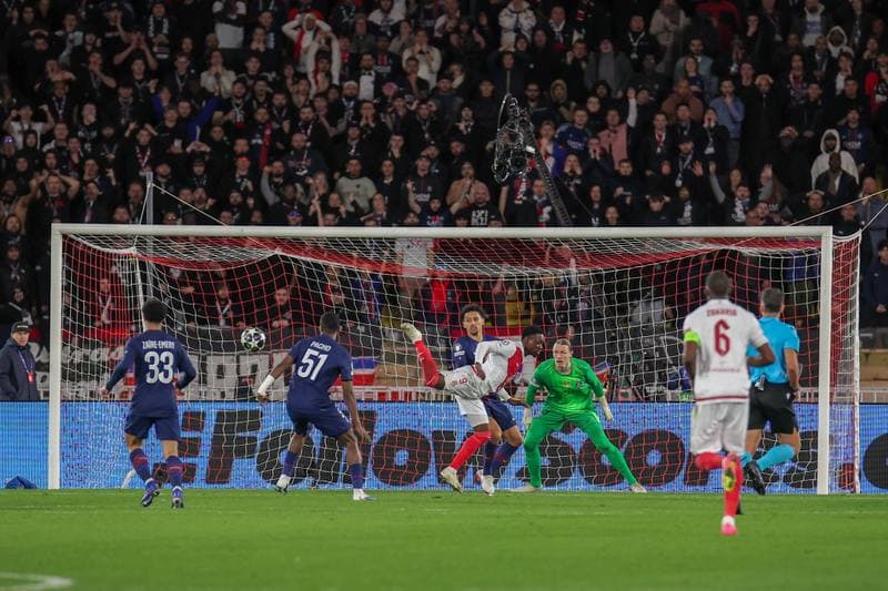 Football. UEFA Champions League. AS Monaco - Paris Saint-Germain. 17.02.2026