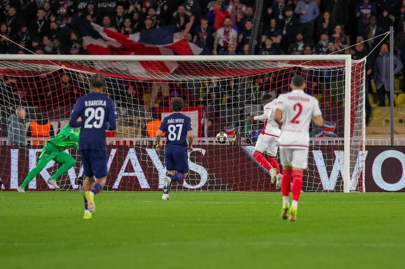 Football. UEFA Champions League. AS Monaco - Paris Saint-Germain. 17.02.2026