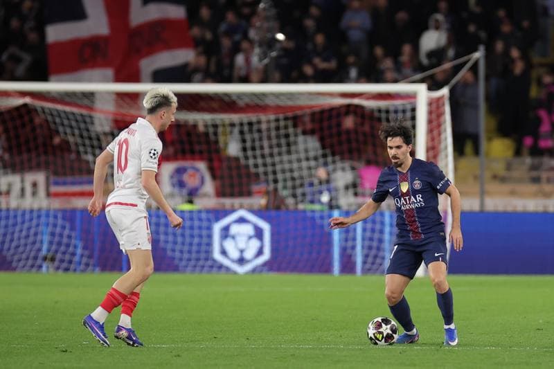 Football. UEFA Champions League. AS Monaco - Paris Saint-Germain. 17.02.2026