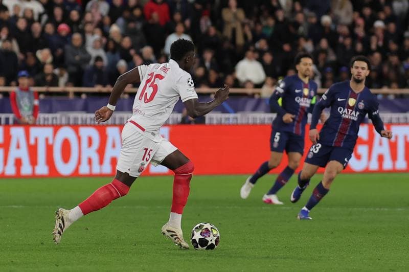 Football. UEFA Champions League. AS Monaco - Paris Saint-Germain. 17.02.2026
