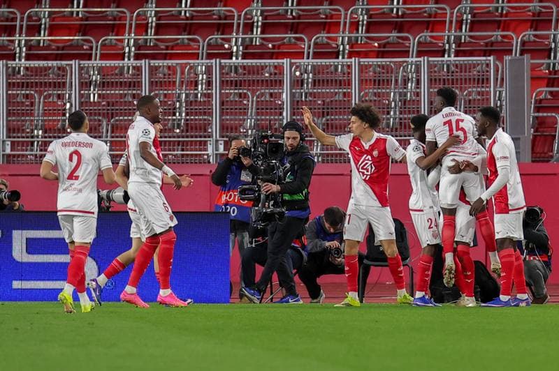 Football. UEFA Champions League. AS Monaco - Paris Saint-Germain. 17.02.2026
