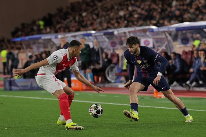 Football. UEFA Champions League. AS Monaco - Paris Saint-Germain. 17.02.2026