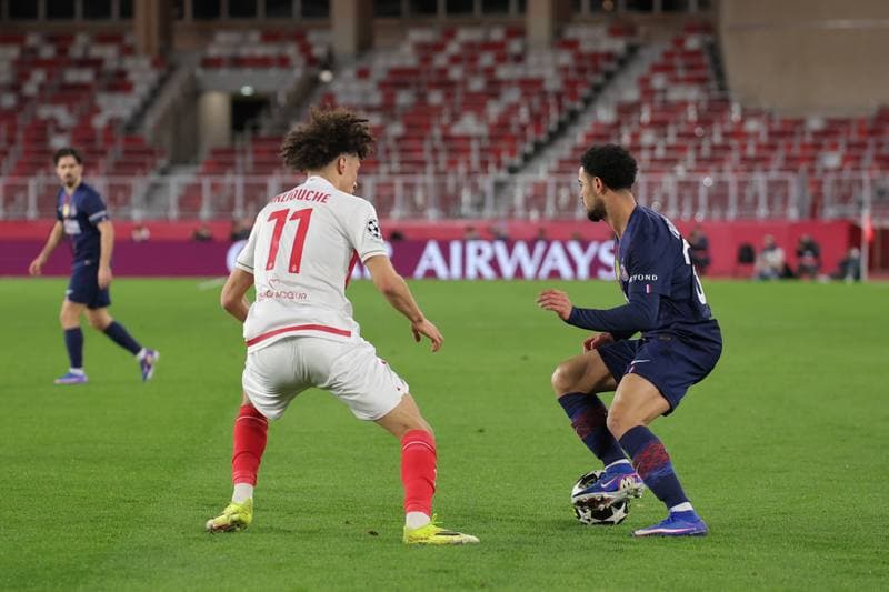 Football. UEFA Champions League. AS Monaco - Paris Saint-Germain. 17.02.2026