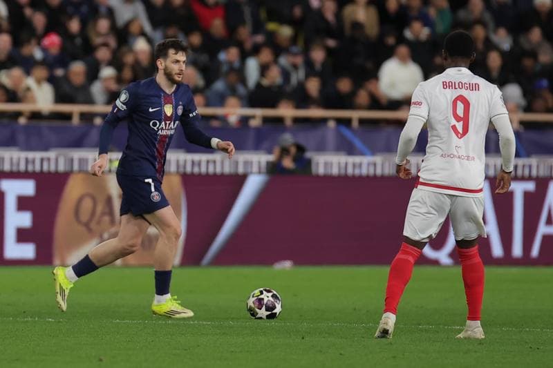 Football. UEFA Champions League. AS Monaco - Paris Saint-Germain. 17.02.2026