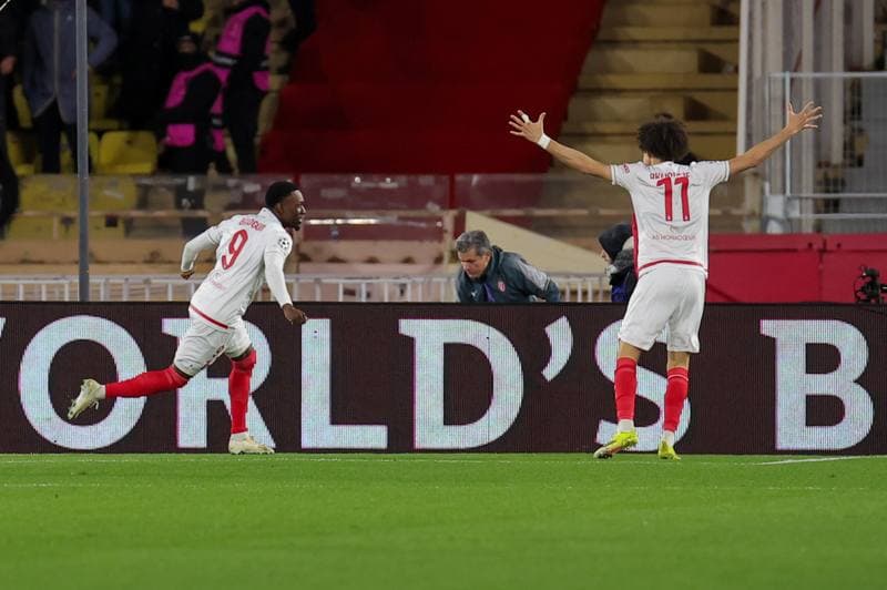 Football. UEFA Champions League. AS Monaco - Paris Saint-Germain. 17.02.2026