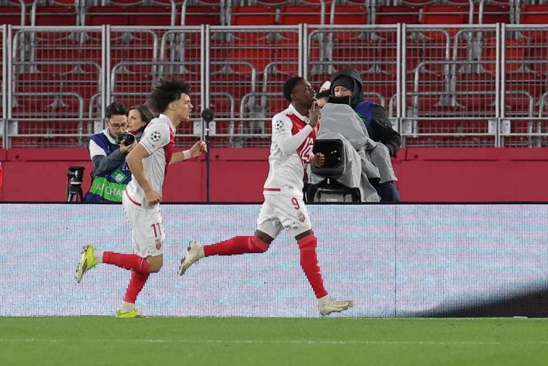 Football. UEFA Champions League. AS Monaco - Paris Saint-Germain. 17.02.2026