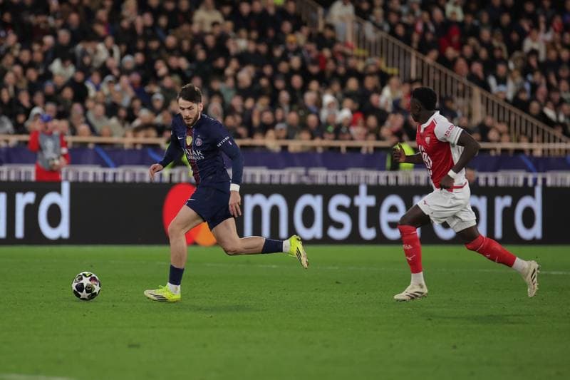 Football. UEFA Champions League. AS Monaco - Paris Saint-Germain. 17.02.2026